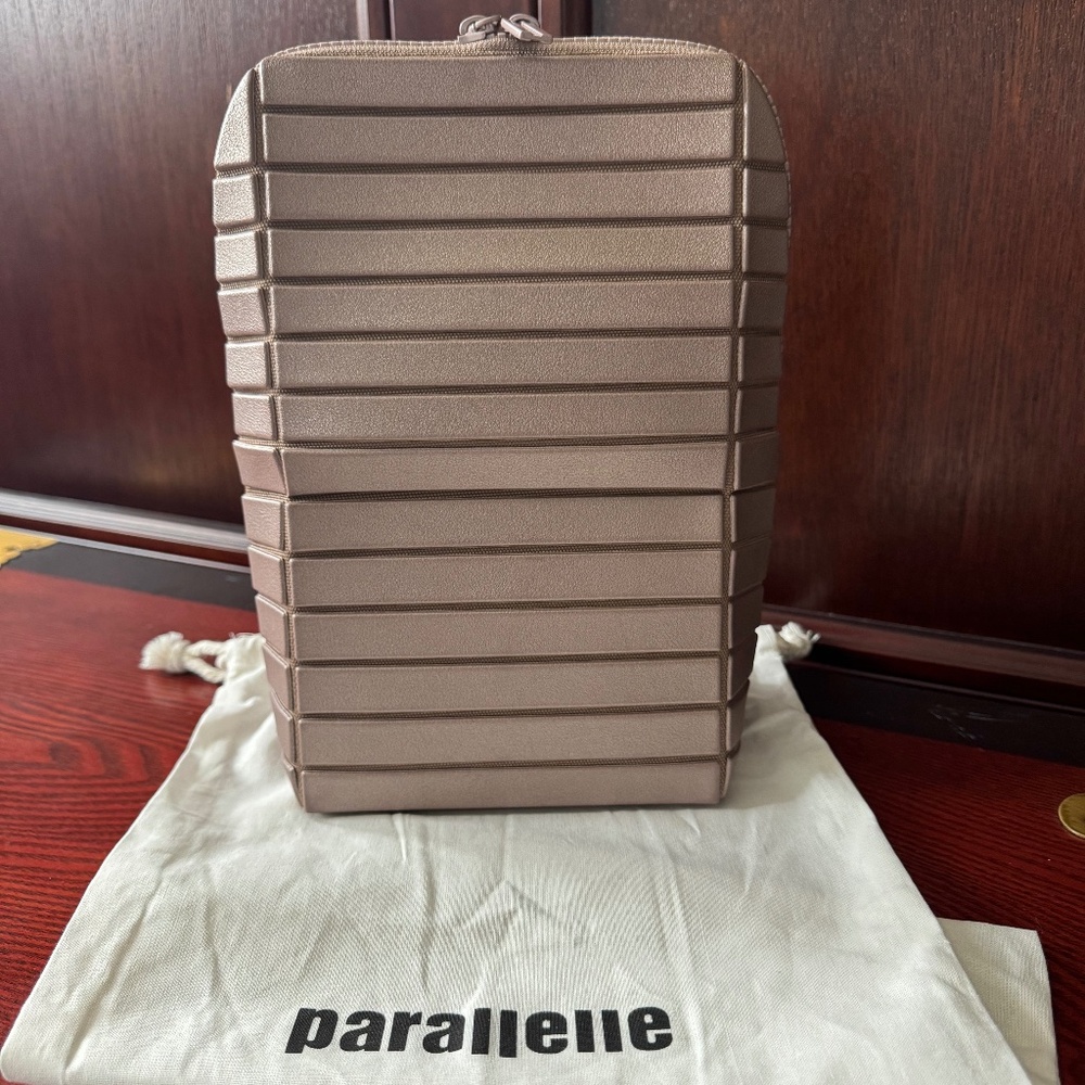 Parallelle Makeup Cosmetic Bag "Brush Traveller" - Bronze - Like New